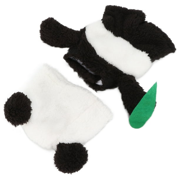Ropa para mascotas Panda disfraz de Halloween disfraz de Navidad para perro de diseño suave y exquisito con gorra para perros pequeños y medianos ANGGREK Otros