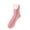 Pink&38#0813H, variant on Fabrcox Fuzzy Slipper Socks for Women, Cute Mid-Calf Non Slip Winter Warm Casual Christmas Pattern Indoor Floor Socks for Home Lounging (Purple)
