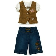 Minnie Mouse Western-Style Gaucho Set