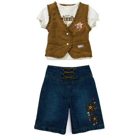 Minnie Mouse Western-Style Gaucho Set