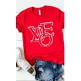 thumbnail image 4 of Luxury Love Graphic Tee T-Shirt PLUS, 4 of 7