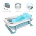 thumbnail image 2 of Bañera para bebé, bañera plegable para recién nacidos, bañera portátil para bebés de 0 a 36 meses, 2 of 6