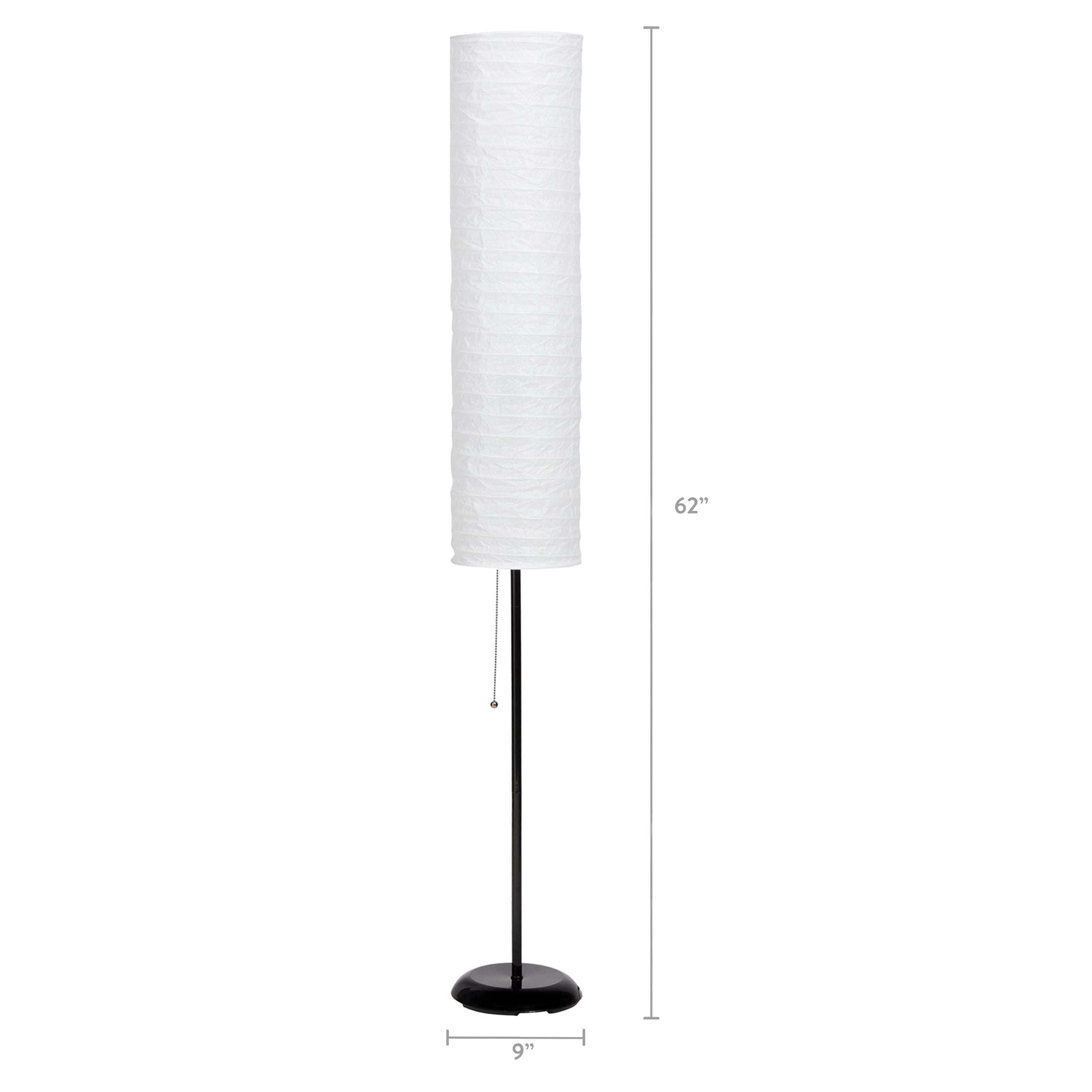 Diploma Rice Paper Floor Lamp