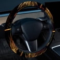 thumbnail image 2 of Halloween Broom 14.5 Inch Printing PVC Leather Auto Accessories Steering Wheel Covers Car Wheel Covers Steering Wheel Cover, 2 of 6