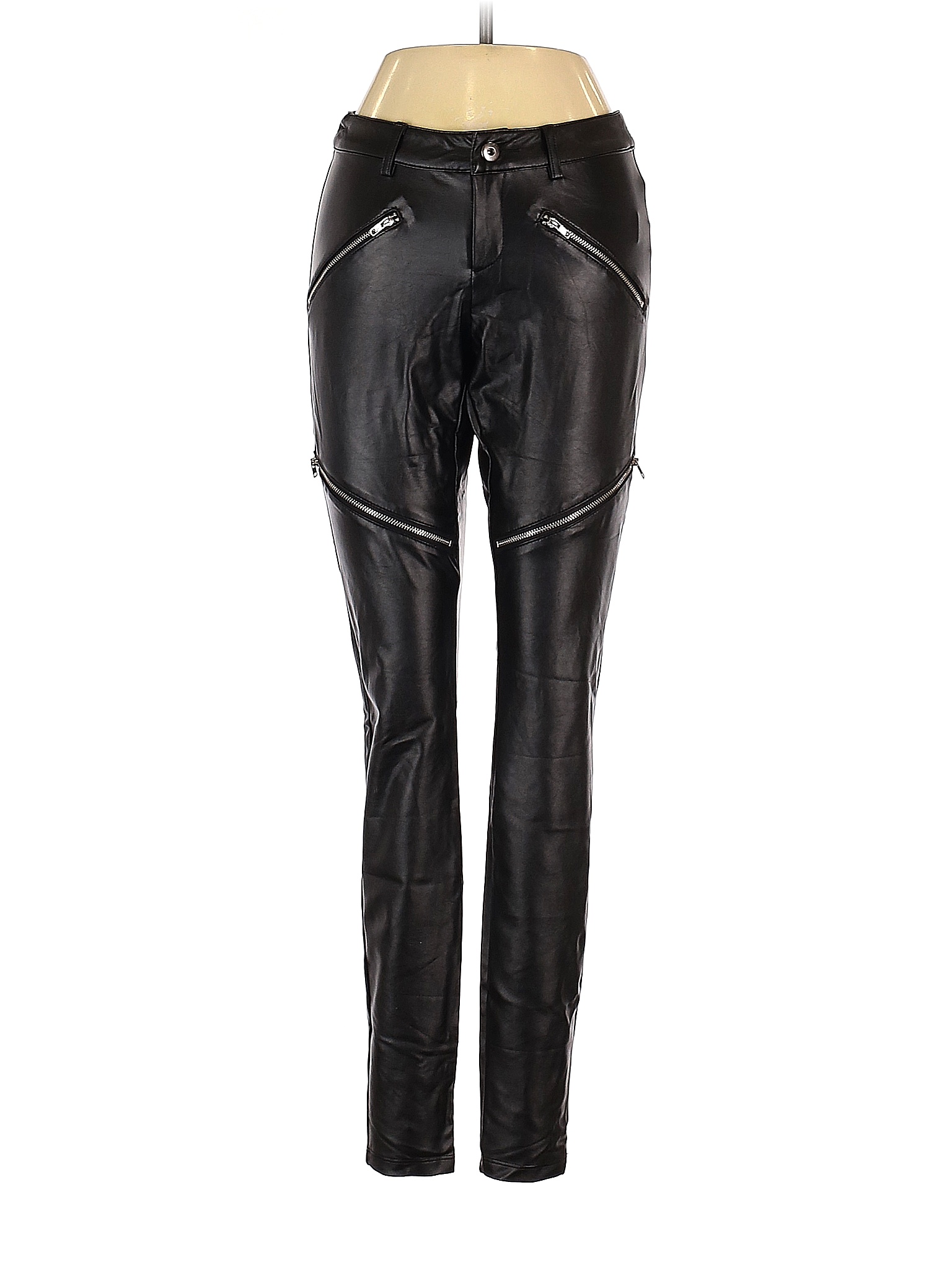 Faux Leather Pants - Walmart 
