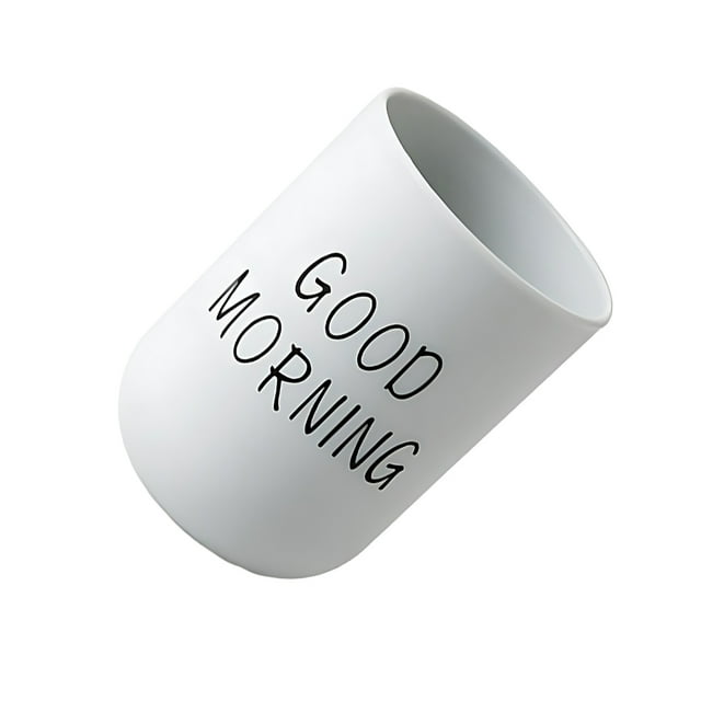 Qarigey Taza de multifuncional Easy Living Easy Cleaning para cualquier ocasión, taza para lavar la boca en el baño Cuerpo del baño azul