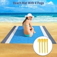 thumbnail image 3 of Outdoor Mat Camping Waterproof Sand Proof Beach Blanket Portable Foldable, 3 of 7
