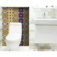 thumbnail image 3 of 4" X 4" Blue And Yellow Mosaic Peel And Stick Removable Tiles, 3 of 9