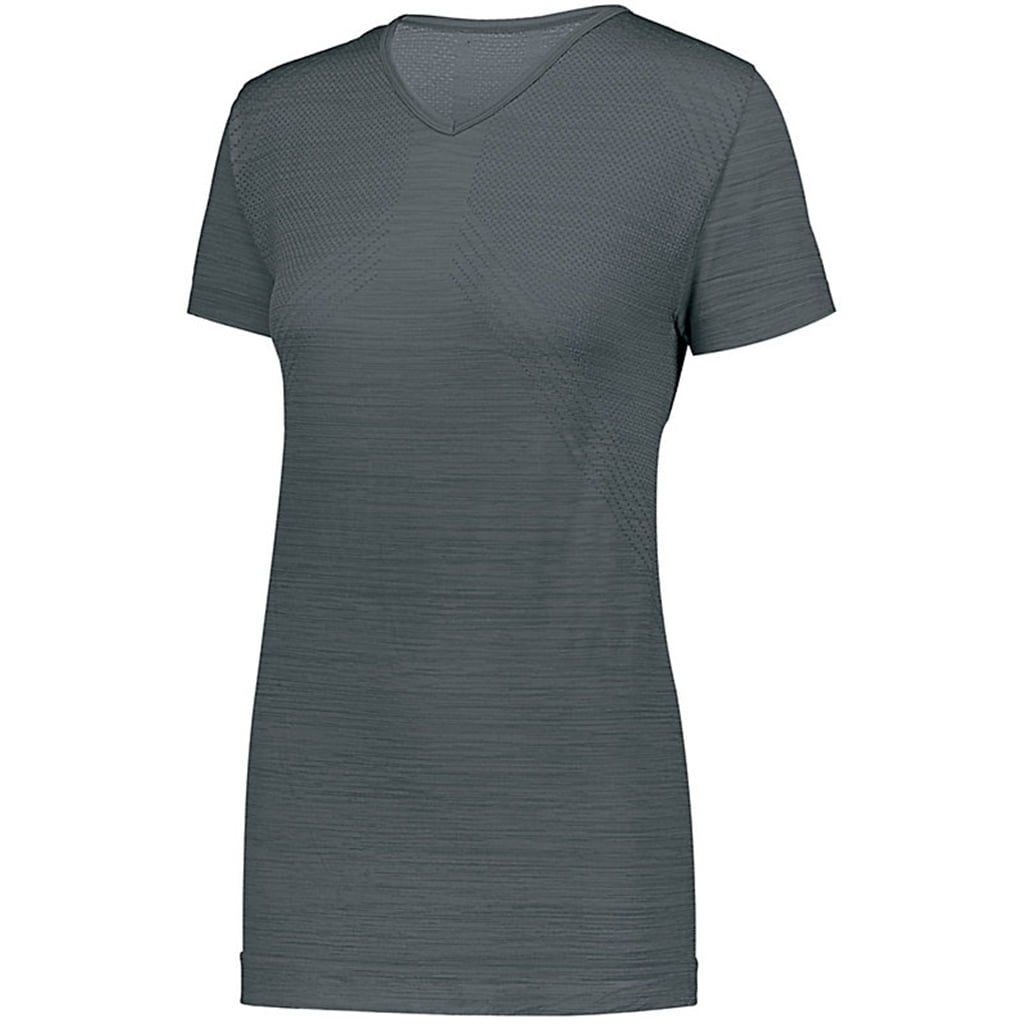 Holloway Ladies Striated Shirt Short Sleeve - Walmart.com