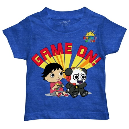 Ryan's World Game On T Shirt (Toddler Boys)