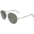 thumbnail image 1 of John Varvatos V799NAV52 Round Sunglasses, 1 of 3