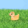 thumbnail image 4 of YOHAVEN Mini Duck Figurines, 100PCS Colorful Luminous Resin Duckling Ornaments, Fairy Garden Miniatures DIY Crafts for Aquarium Potted Plant Desktop Holiday Party Decor, 4 of 4