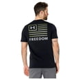thumbnail image 5 of Under Armour Men's T-Shirt UA Freedom Banner Short Sleeve Graphic Tee 1370818, Black, S, 5 of 5