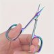 thumbnail image 3 of Tijeras para cutículas de hoja fina con punta curva de acero inoxidable, cortaúñas, herramientas de manicura, herramientas para cejas, producto para eliminar la piel muerta, 3 of 5