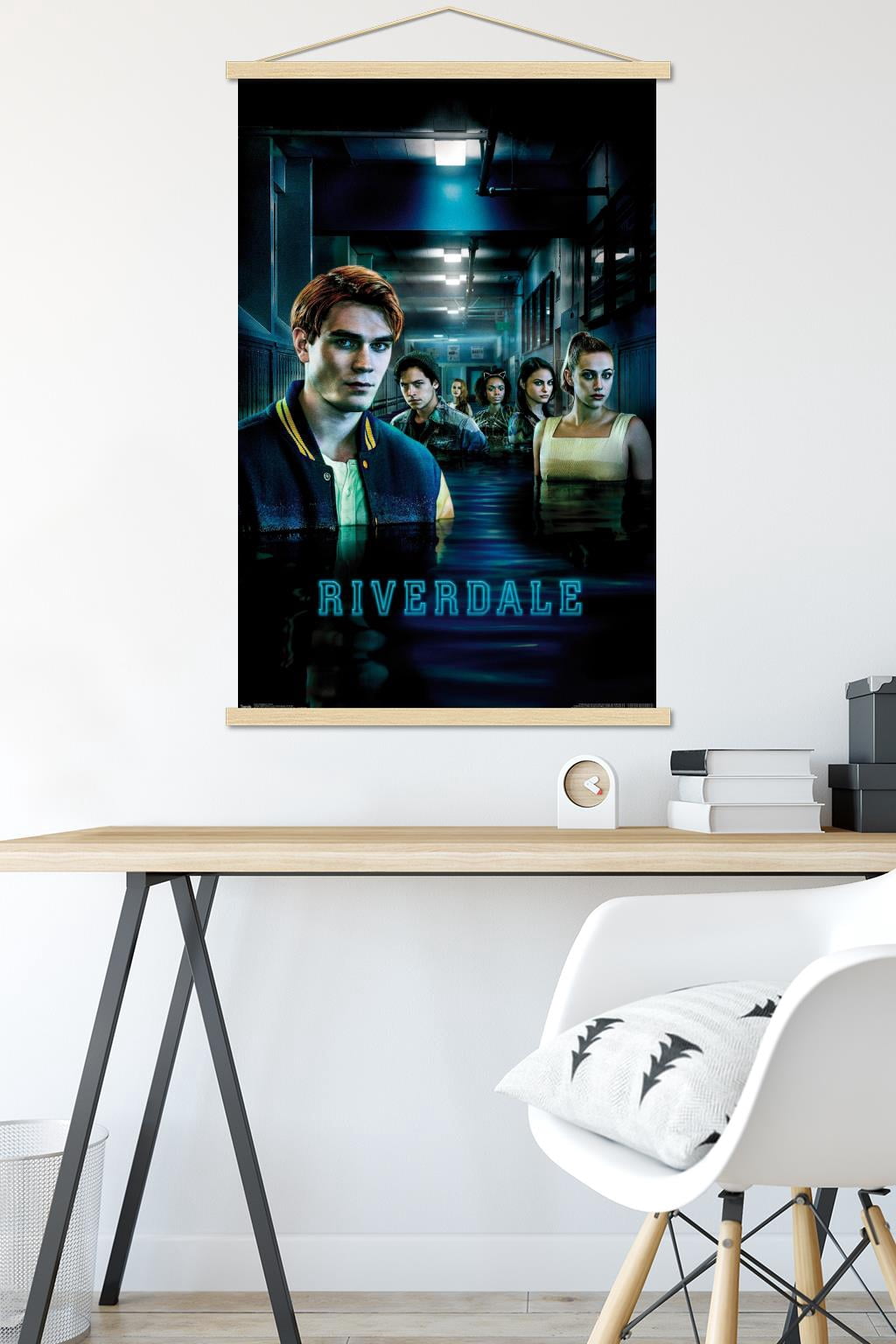 Riverdale - River Wall Poster with Wooden Magnetic Frame, 22.375" x 34"