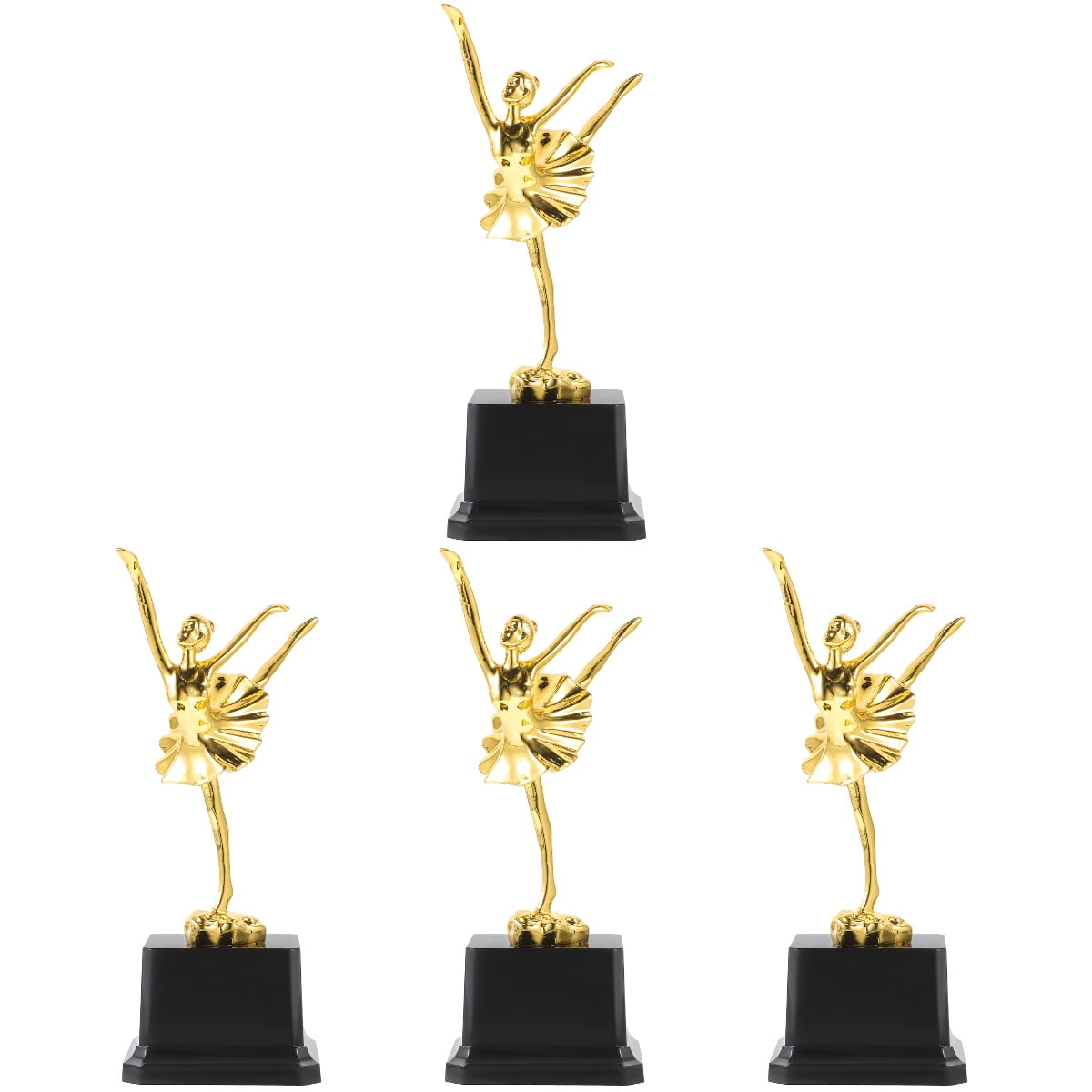 ADDHAT Plastic ce Competition Trophy - cate Design for Teens 4Pcs