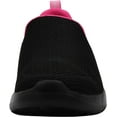 thumbnail image 2 of Skechers Women's Go Walk Joy Black/Hot Pink Sneaker 6 W US, 2 of 5