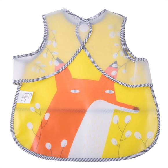 Chaleco De Dibujos Animados Bebé Niños Niño Ropa Impermeable Alimentación Babero Delantal Chaleco Tipo 2#