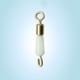 thumbnail image 3 of FLhrweasw 30 Uds. Anillos Giratorios Rodamiento Bolas Conector Pesca Ganchos Enlace Rápido (blanco L), 3 of 8