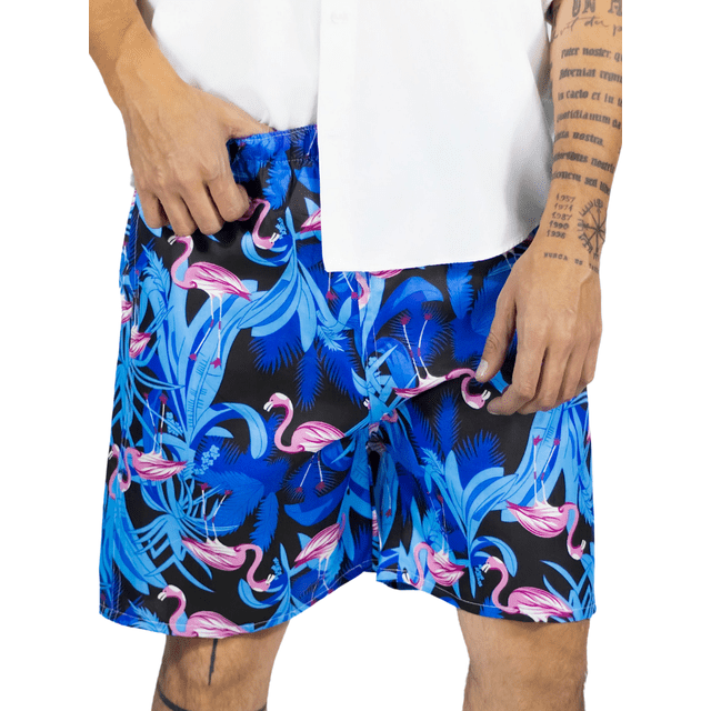 Traje De Baño Hombre Short Impermeable Bermuda Secado Rápido