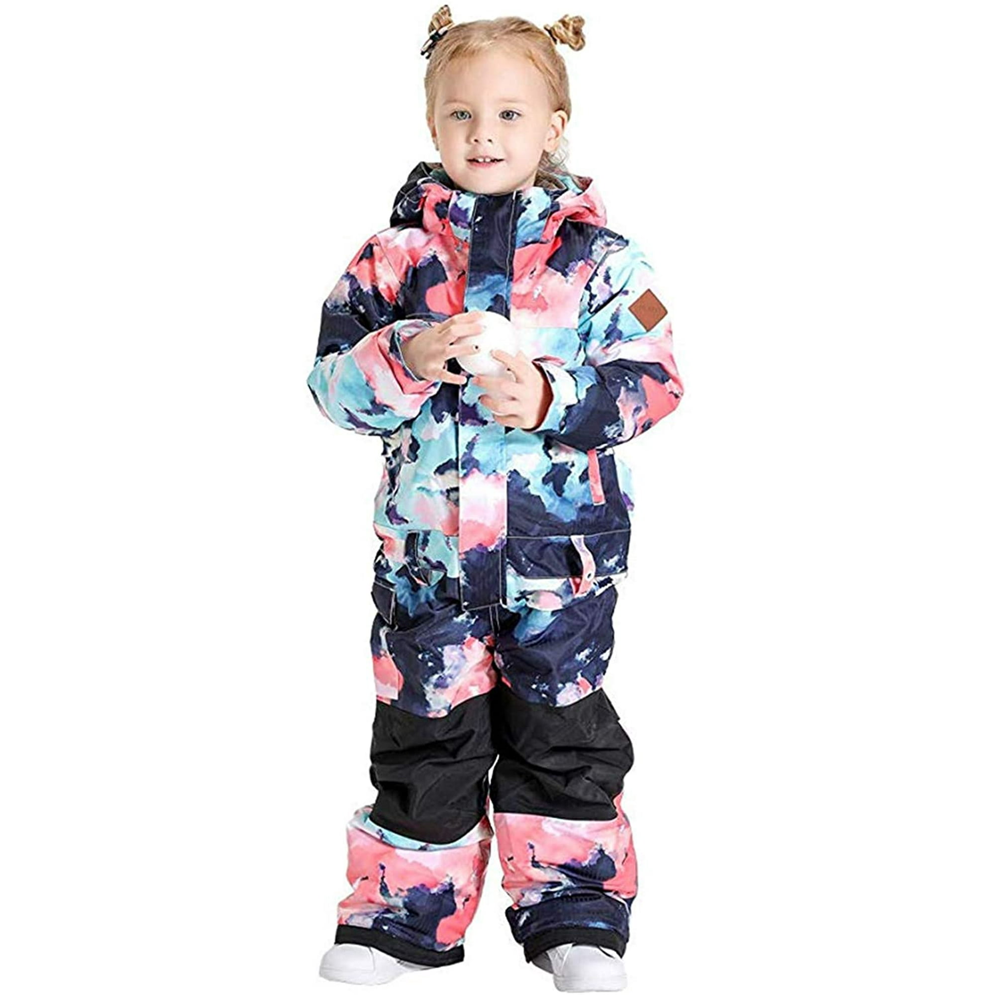 Girls Boys One Piece Ski Jumpsuits Snowsuits Winter Warm Waterproof Snowboarding Suits Walmart Canada