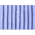 thumbnail image 1 of Ahgly Company Indoor Rectangle Solid Blue Modern Area Rugs, 3' x 5', 1 of 4