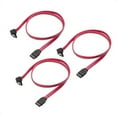 thumbnail image 6 of Cable Matters (3 Pack) 90 Degree Right-Angle 6.0 Gbps SATA III Cable - 18 Inches, 6 of 7