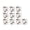 B, variant on 3D Crystal Tile Stickers 10Pcs Self-Adhesive Mosaic Glass Wall Tiles Waterproof Removable Kitchen Backsplash Bathroom Decoration Peel and Stick Home Renovation DIY