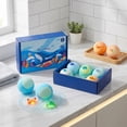 thumbnail image 5 of 2026 New Light Up Fizz Bath Bomb Set, 6 Pack with Surprise Ocean Figurines Inside, 5 of 5