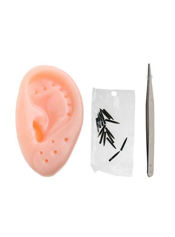 ZPAQI Pimple Popper Toy Ear Shape Pimple Popping Decompression Acne Blackheads Remover