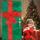 thumbnail image 5 of Decoración Navideña para Puerta con Fondo de Muñeco de Nieve, Ideal para Fiestas Navideñas, Noticias, Invierno, 70 X 35 Pulgadas, 5 of 7