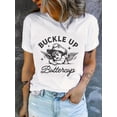 thumbnail image 1 of A Trendy And Versatile Short-Sleeve Round-Neck T-Shirt Featuring a Cupid Print, Perfect for Comfortable Wear at Home Or on The Go, Designed for Women Tee For Adult, Men, Women, Teen, Teenager, Adoles, 1 of 6