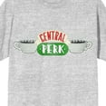 thumbnail image 2 of Friends Central Perk Logo Men's Athletic Heather Short Sleeve Crew Neck Tee-XL, 2 of 7