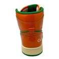 thumbnail image 2 of Anwar Carrots Men's Shoes Lace-Ups, Flat Heel/Round Toe Orange/Peas Green, Mens 7, 2 of 12