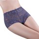 thumbnail image 1 of Gibobby Pantys para Mujer cintura alta cintura encaje malla sexy cintura delgada delgada ropa interior （Morado，Talla única), 1 of 5