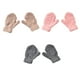 thumbnail image 1 of Manoplas de invierno para niños pequeños, guantes de punto suaves multicolores, manoplas gruesas de protección contra el frío 917, 1 of 5