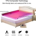 thumbnail image 1 of Waterproof Fitted Sheet Bed Sheet Mattress Protector, Black, 180x200cm, 1 of 5