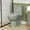 Green, variant on Sunrinx One-Piece Toilet, Tornado Dual Flush 1.1/1.6 GPF, ADA 17" Seat, Gloss White