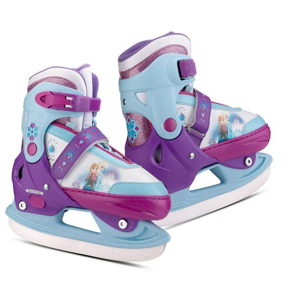 Disney Frozen Adjustable Switcher Skates, extra small (Y8 - Y11), blue / purple