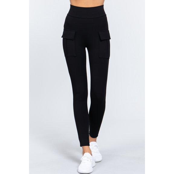 Waistband Side Pocket Jogger Pants S