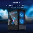 thumbnail image 2 of Gabinete para computadora Lian Li LANCOOL 207 Compact ATX RGB negro, 2 of 7