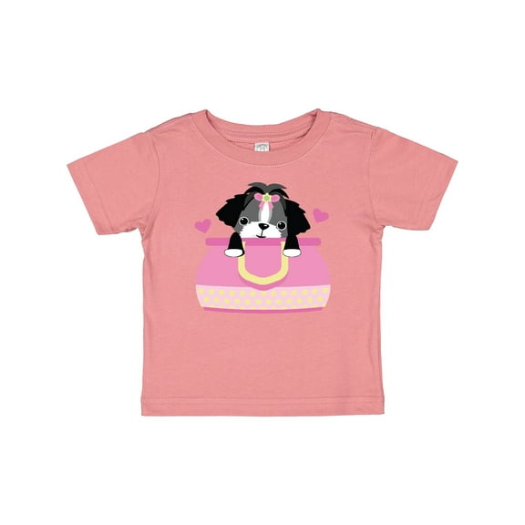 Inktastic Shih-Tzu Girls Baby T-Shirt