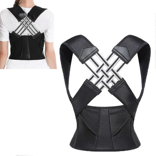Adjustable Back Posture Belt Office Home Gym Unisex, Back Straightener Posture Corrector, Back Brace For Posture