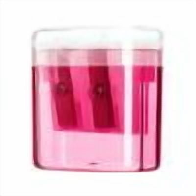 PEONAVET Pencil Sharpener Mini Transparent Pencil Sharpener School Supplies Candy Color Pencil Planer