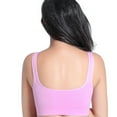 thumbnail image 6 of IROINNID Sports Bras for Women Push Up Bra Solid No Steel Ring Back Adjust Yoga Fitness Bra,Pink, 6 of 6