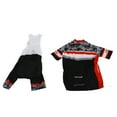 thumbnail image 6 of Bib Lixada Summer Cycling Jersey Set Short Sleeve  Shirt And Padded Bib Shorts Breathable  Bike Riding Biking Cycling Suit, 6 of 7