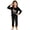 h-Black, variant on WhouRiu Girls Halloween Graphic Pajamas Long Sleeve Crew Neck T Shirts And Pants Pajama Set 2 Piece Kids Autumn Winter Cozy Cute Sleepwear,7-8 Years