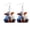 a, variant on QIQUWOHUL Cute Cartoon Cow Earrings Pendant Earrings Ladies Earrings Jewelry 1pcs