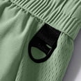 thumbnail image 6 of Aimik Men's Athletic Drawstring Shorts Side Zipper Pockets Stretch Fabric Summer Sports Shorts for Gym Workout, 6 of 6