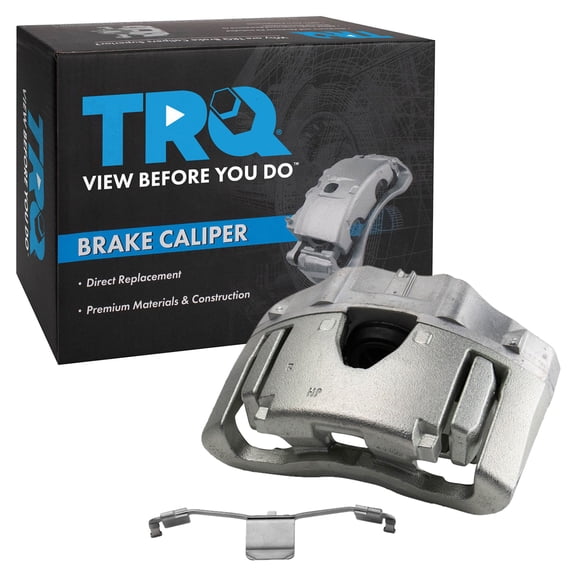 TRQ Front Left Brake Caliper w/Bracket Drivers Side Compatible with 2003-2014 Volvo XC90